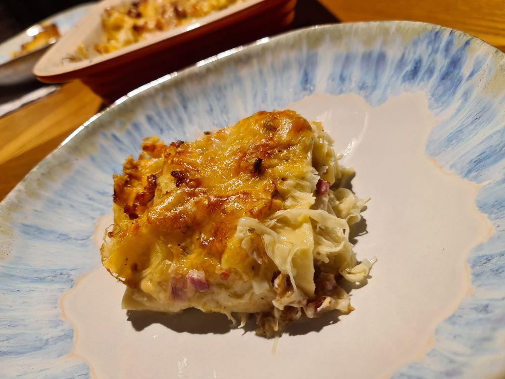 Sauerkraut Lasagne - Cocina Feliz